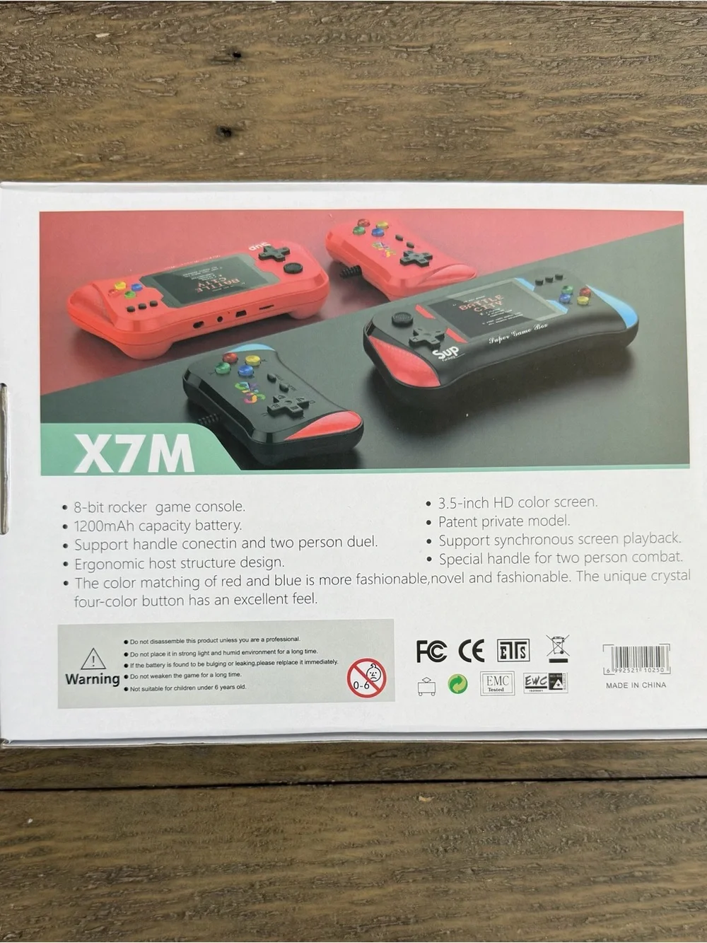 500 in 1 handheld game console